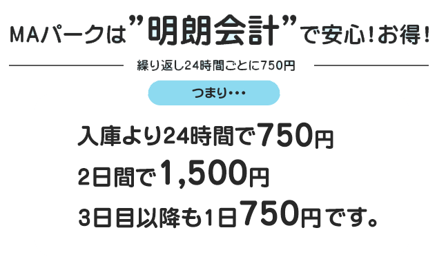 MAパークが選ばれる理由